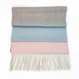 100% Mongolia Cashmere Rita Scarves (Double Sides)