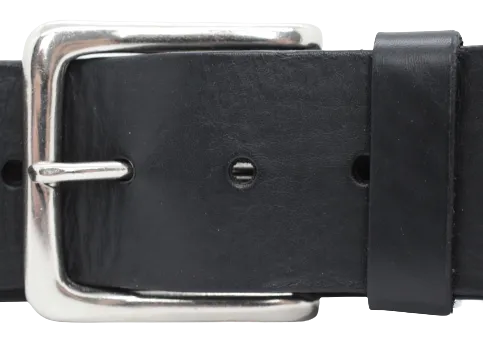 2 Inch Black Jean Belt
