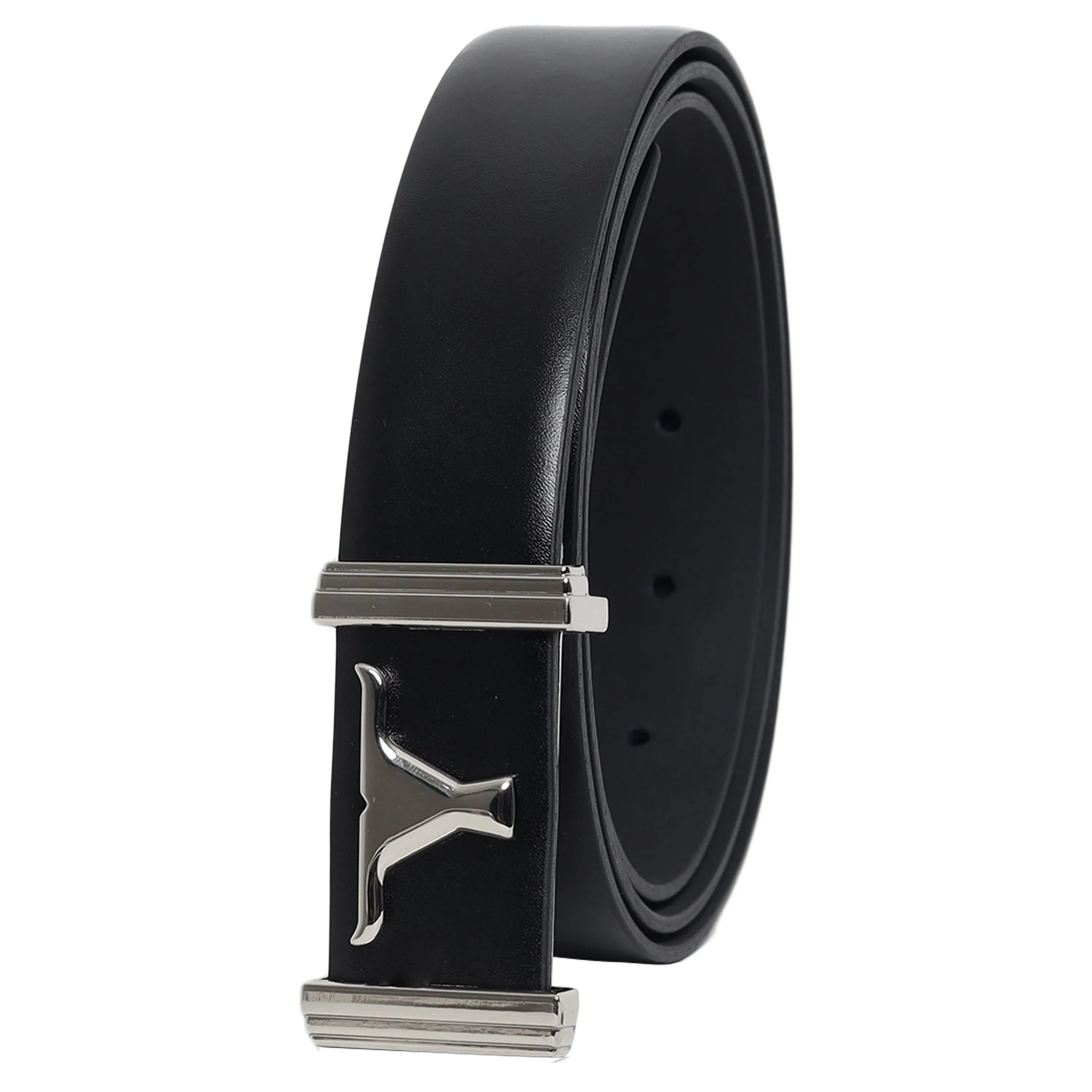 Bulchee Men's Genuine Leather Flat Buckle Belt (Formal) BUL2201/02B
