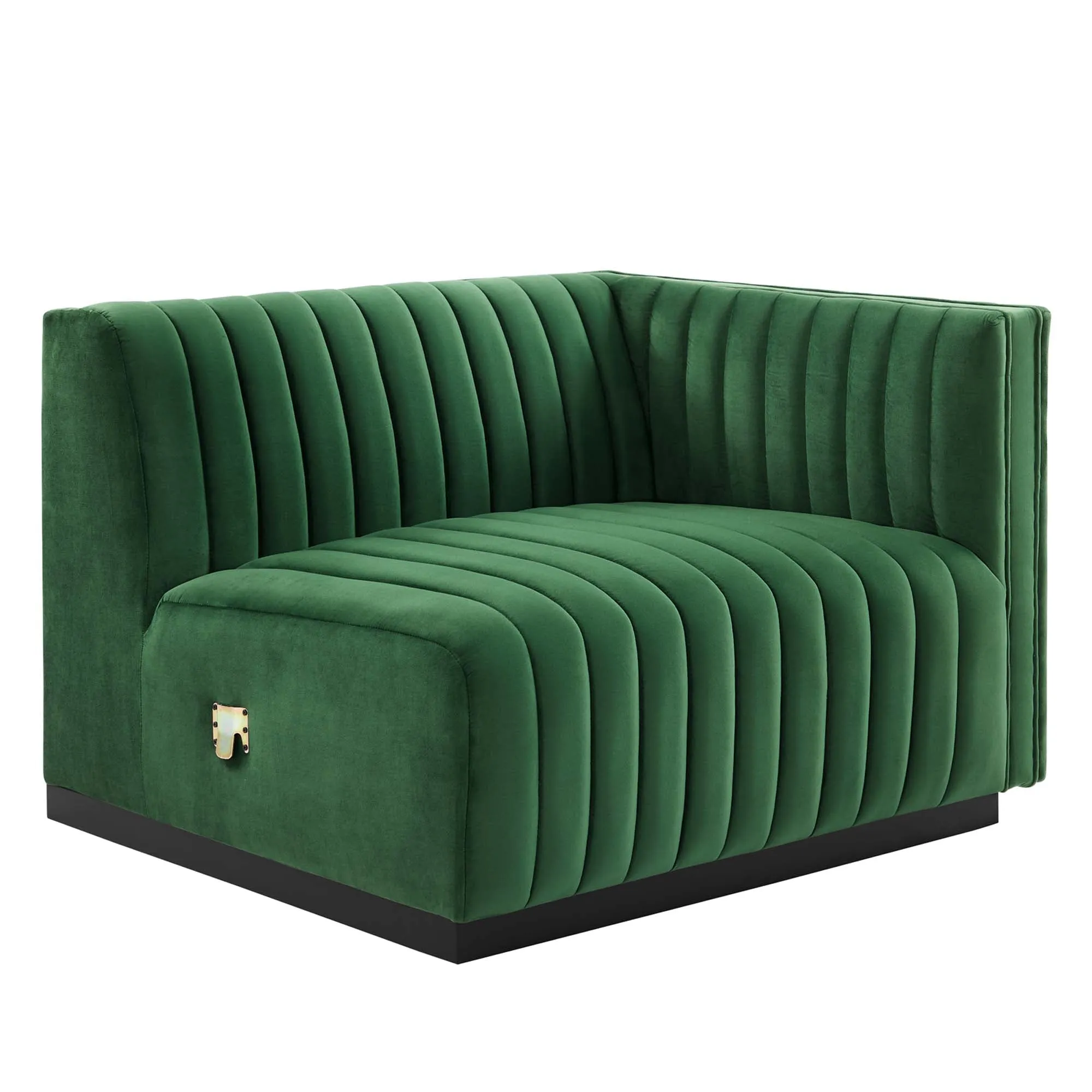 Conjure Channel Tufted Performance Velvet Loveseat by Modway