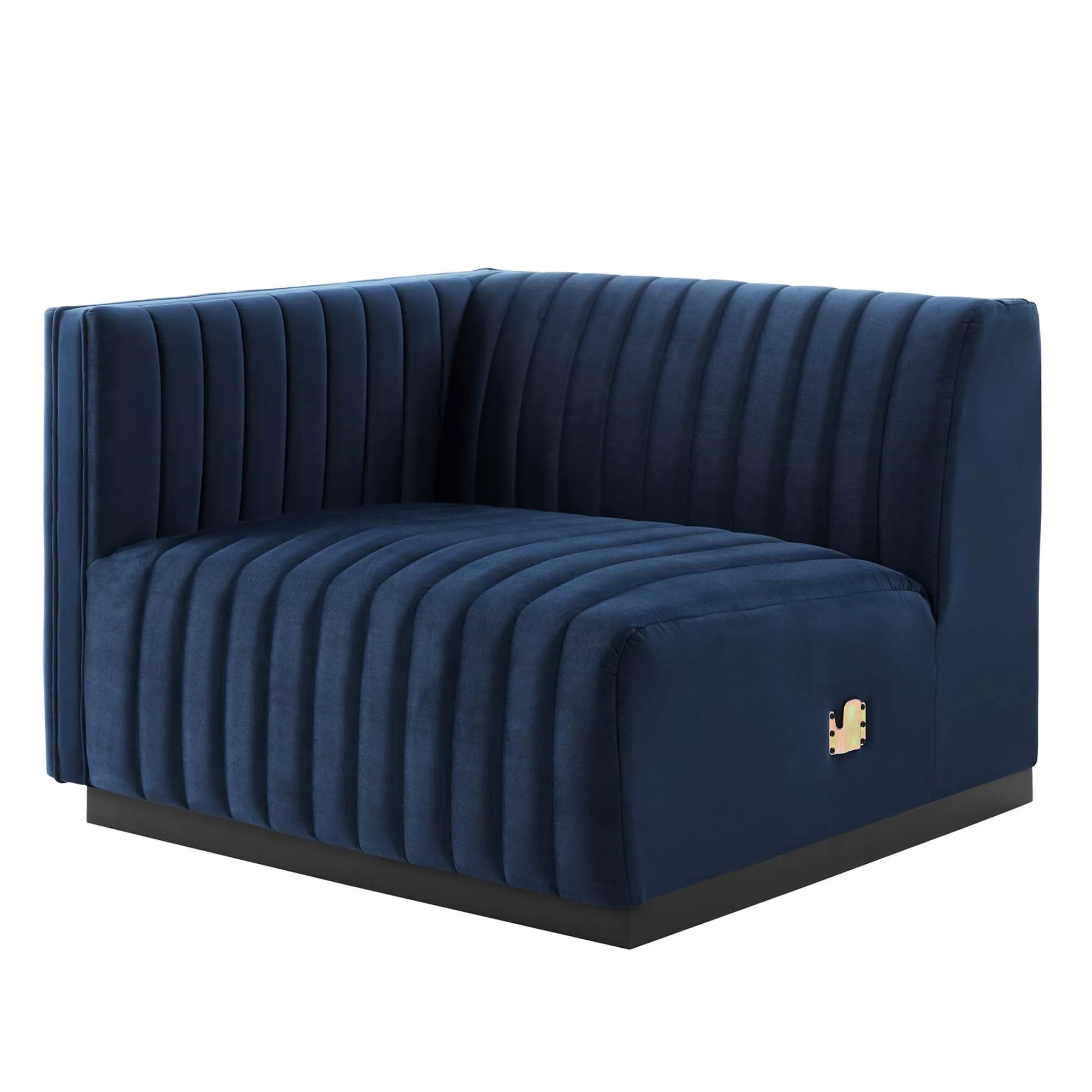 Conjure Channel Tufted Performance Velvet Loveseat by Modway