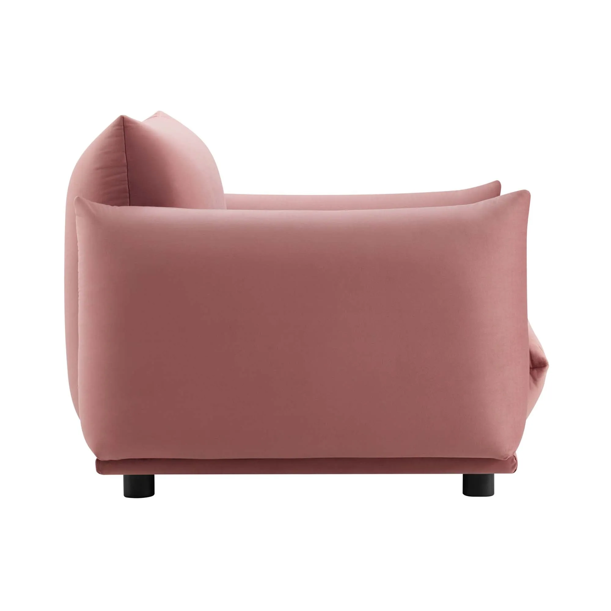 Copious Performance Velvet Armchair by Modway