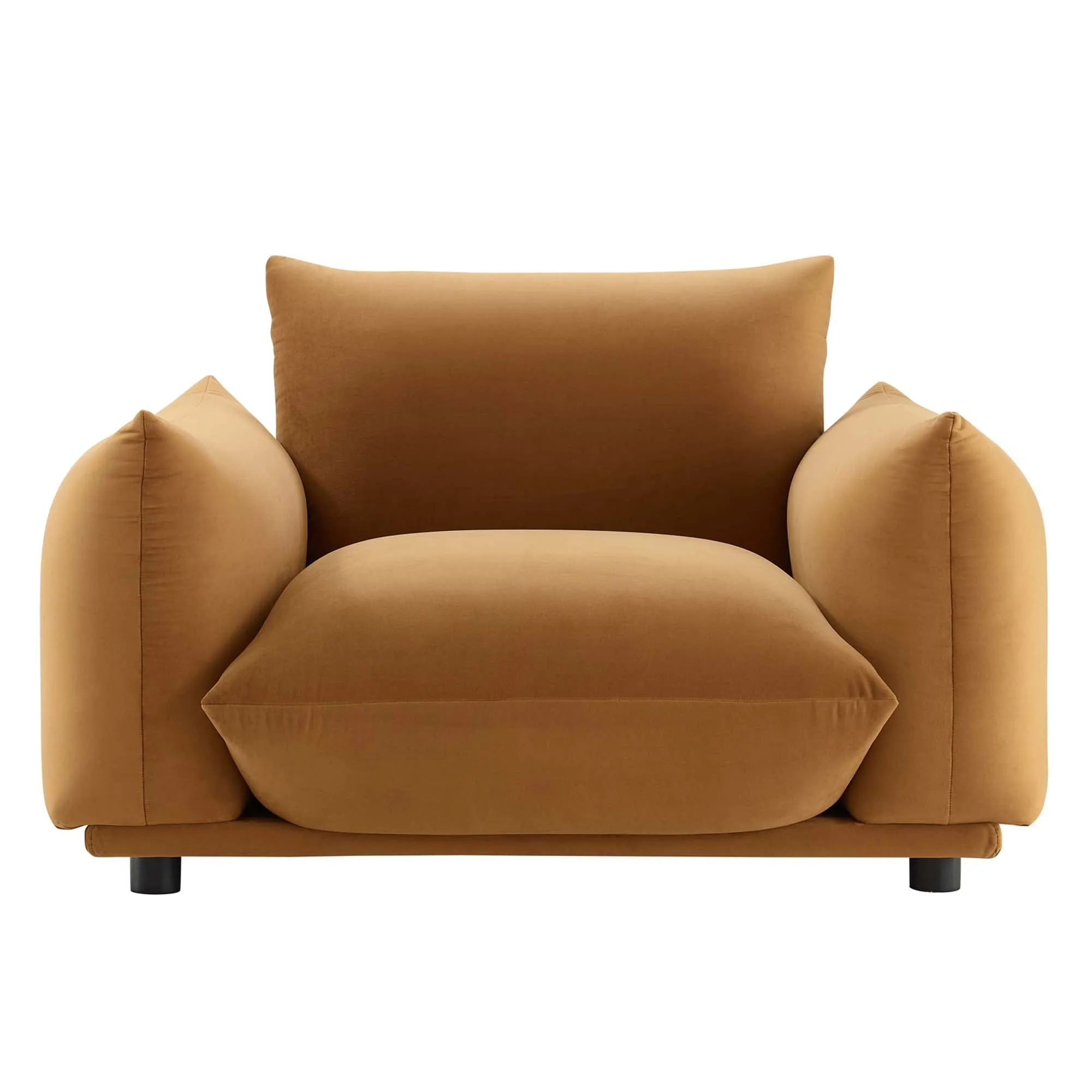 Copious Performance Velvet Armchair by Modway