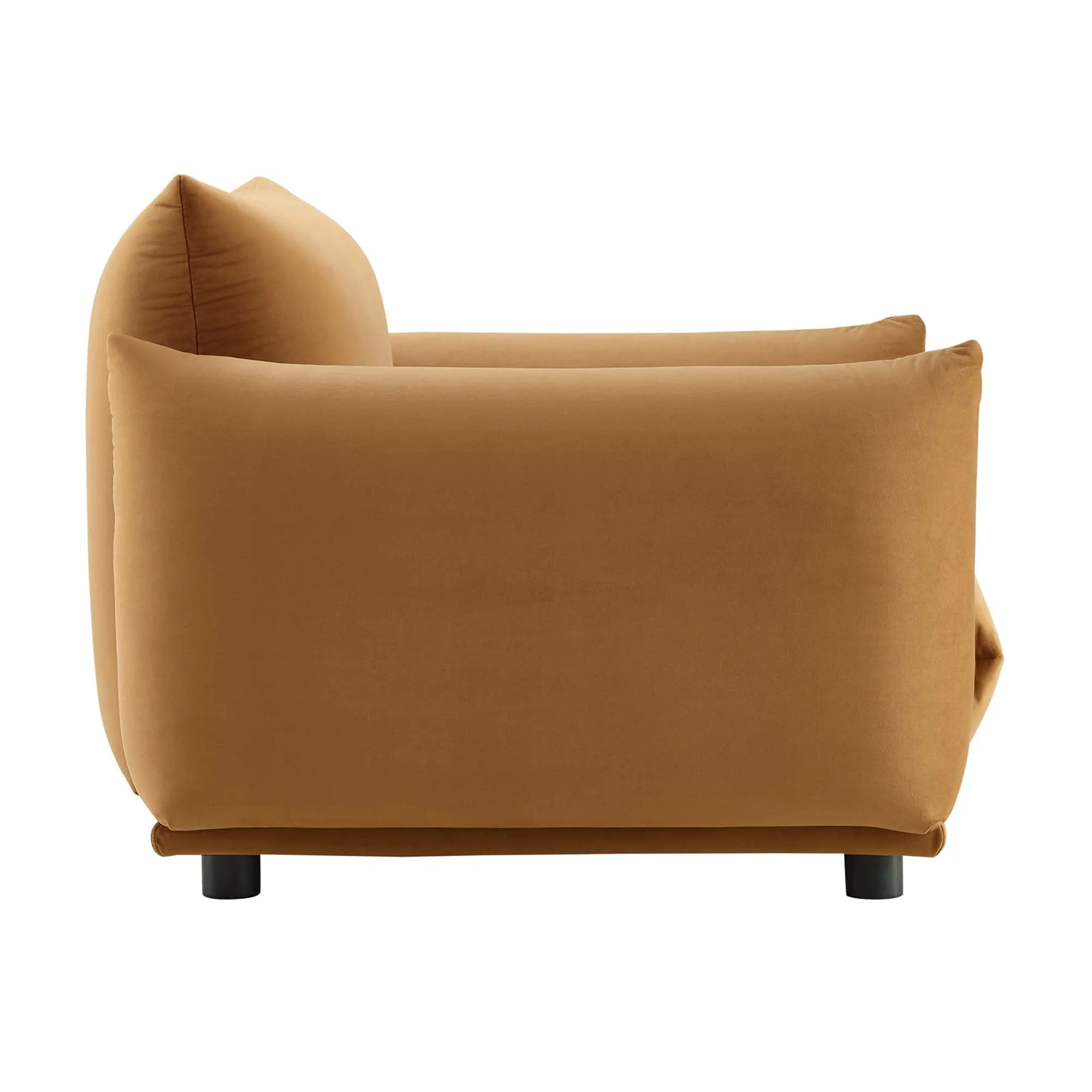 Copious Performance Velvet Armchair by Modway