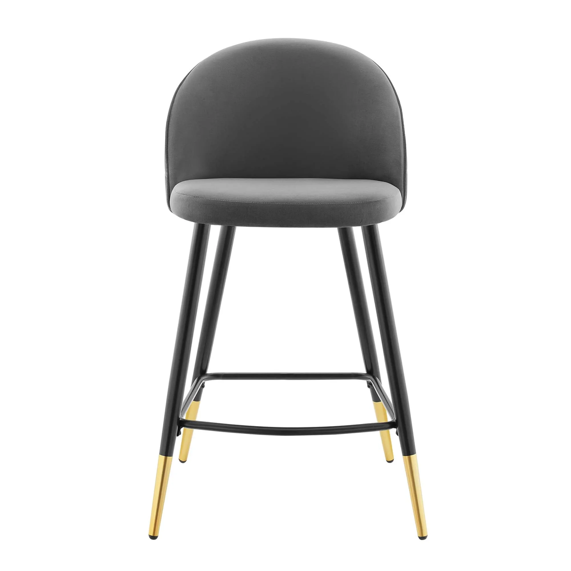 Cordial Performance Velvet Counter Stools Set of 2 by Modway