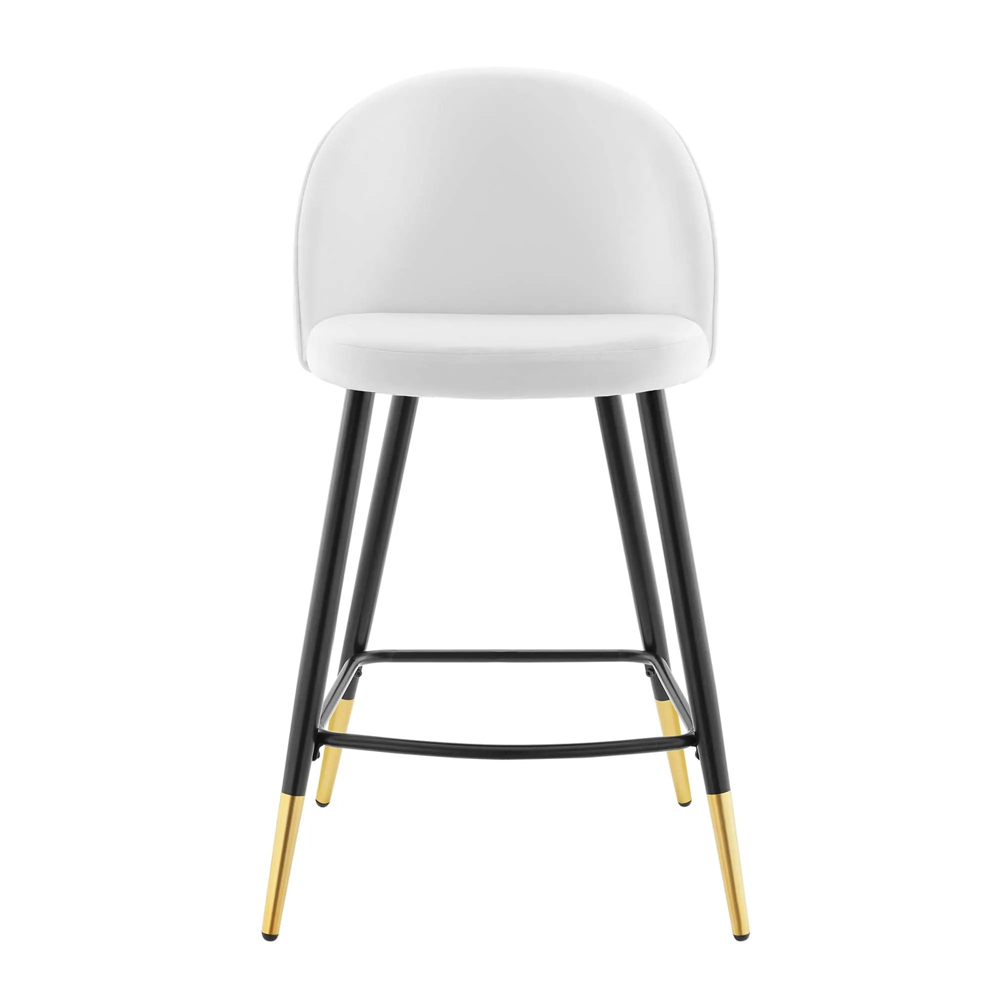 Cordial Performance Velvet Counter Stools Set of 2 by Modway
