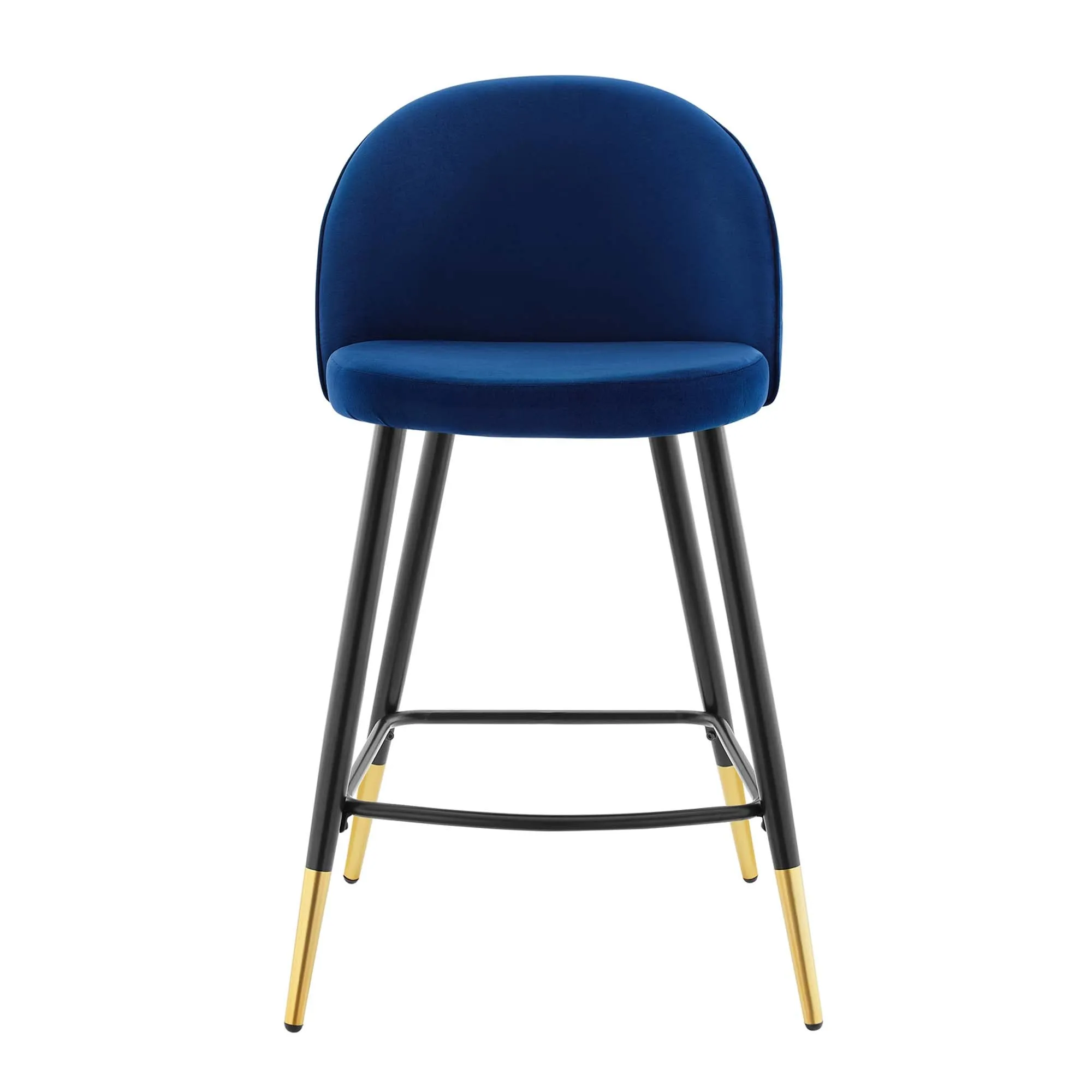 Cordial Performance Velvet Counter Stools Set of 2 by Modway