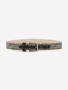 Dolce & Gabbana Boys Logo Belt in Beige