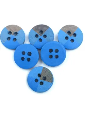 Fancy Wooden 2 hole Button