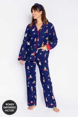 Flannel Dog PJ Set