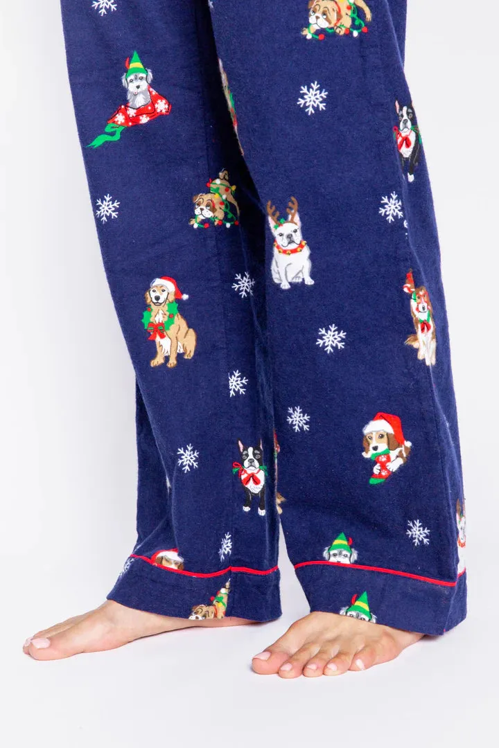 Flannel Dog PJ Set