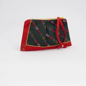 Hampton Road Designs Belts & Bridles Scarf Clutch (Upcycled From Gucci Scarf)