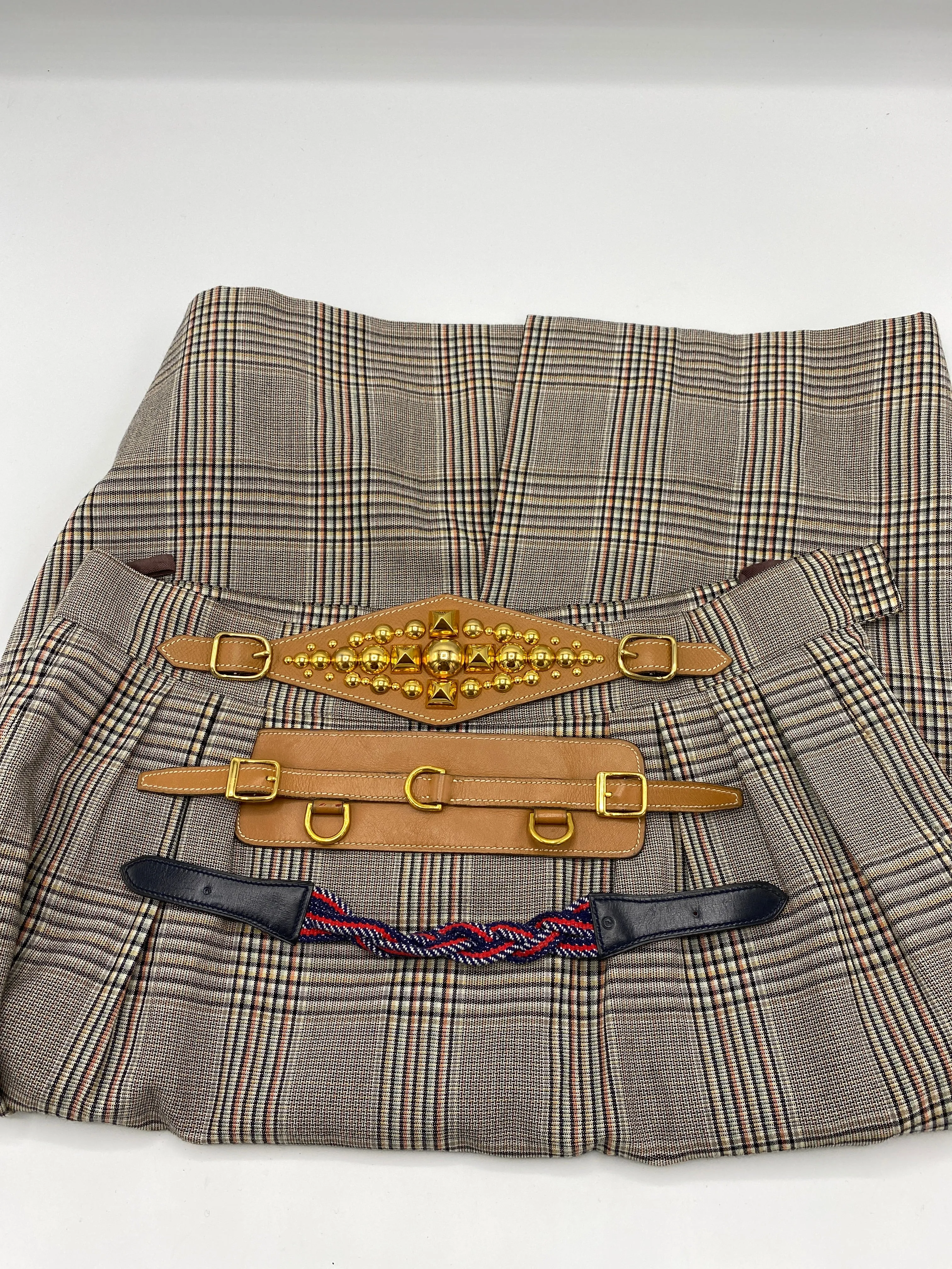 Hermès Skirt with three interchangeable belts