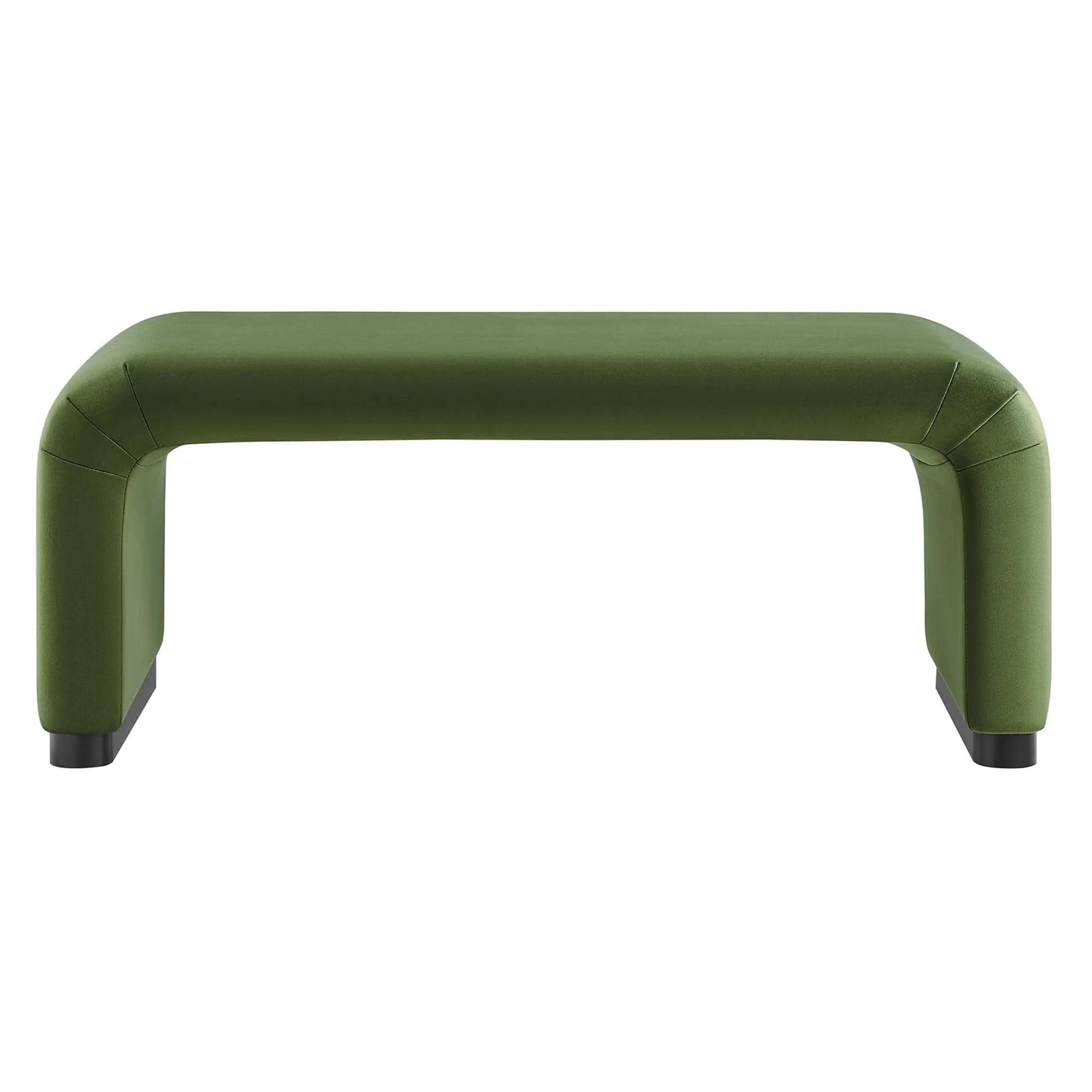 Koda Performance Velvet Waterfall Ottoman by Modway