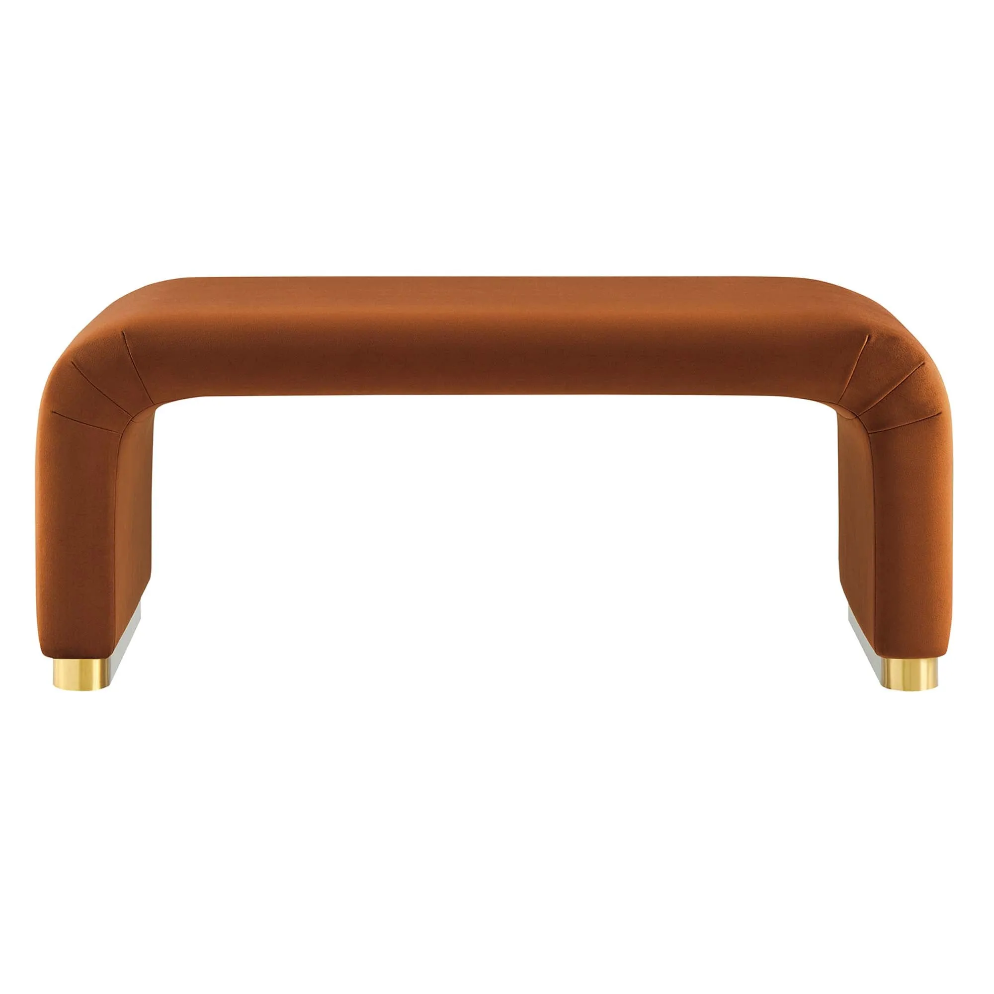 Koda Performance Velvet Waterfall Ottoman by Modway