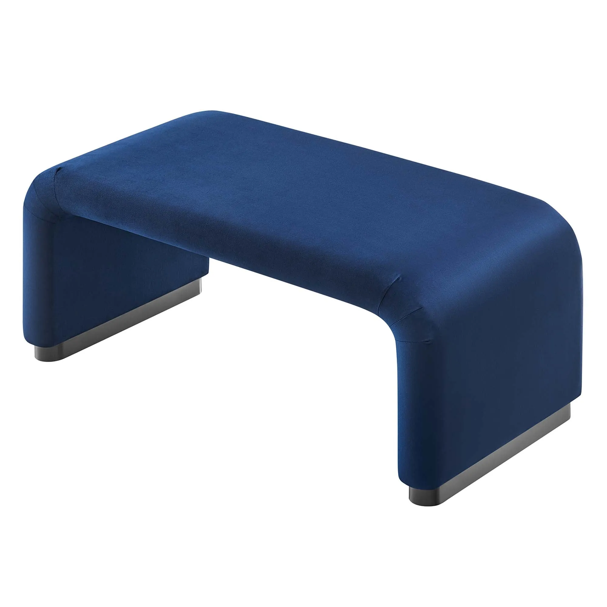 Koda Performance Velvet Waterfall Ottoman by Modway