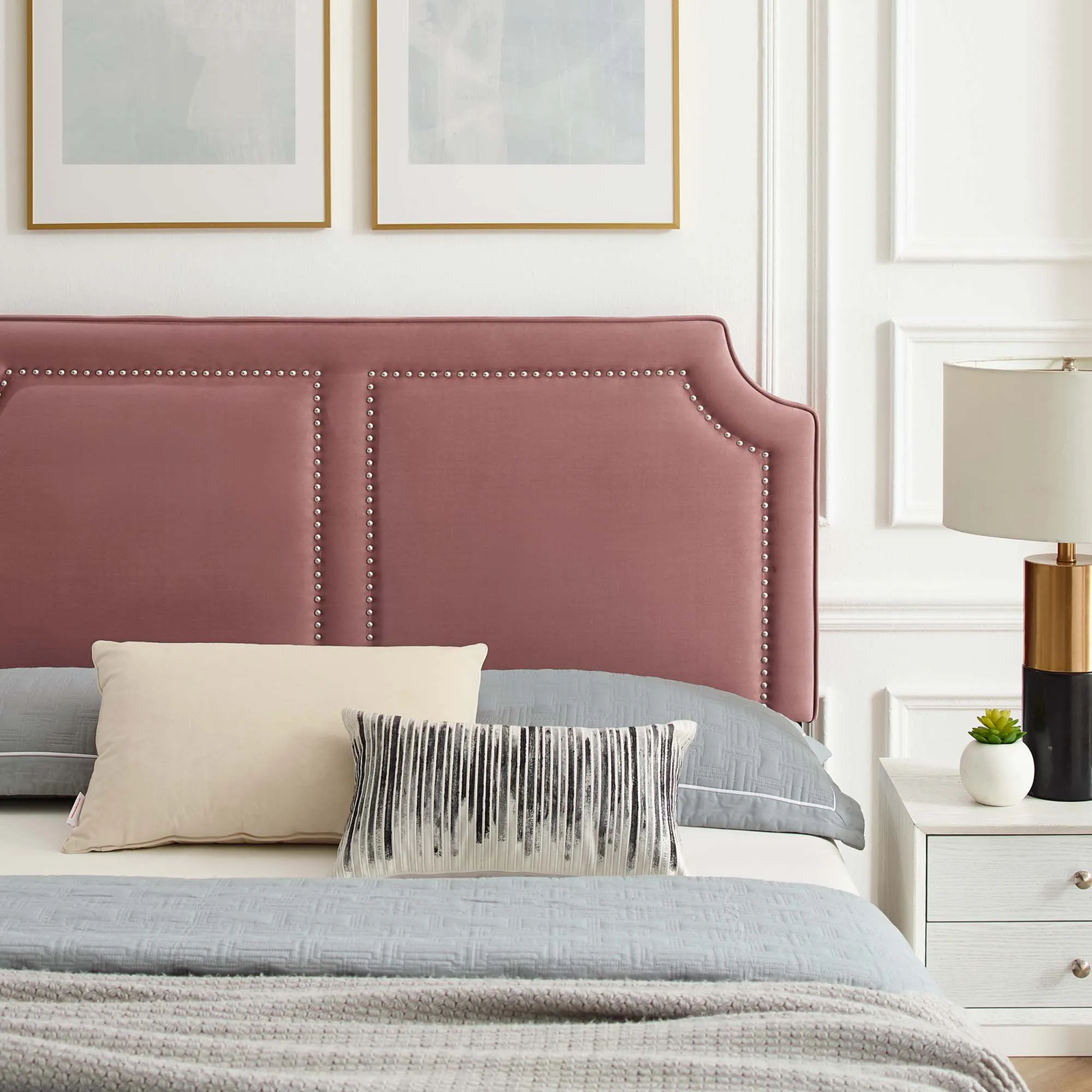 Novi Performance Velvet Bed by Modway