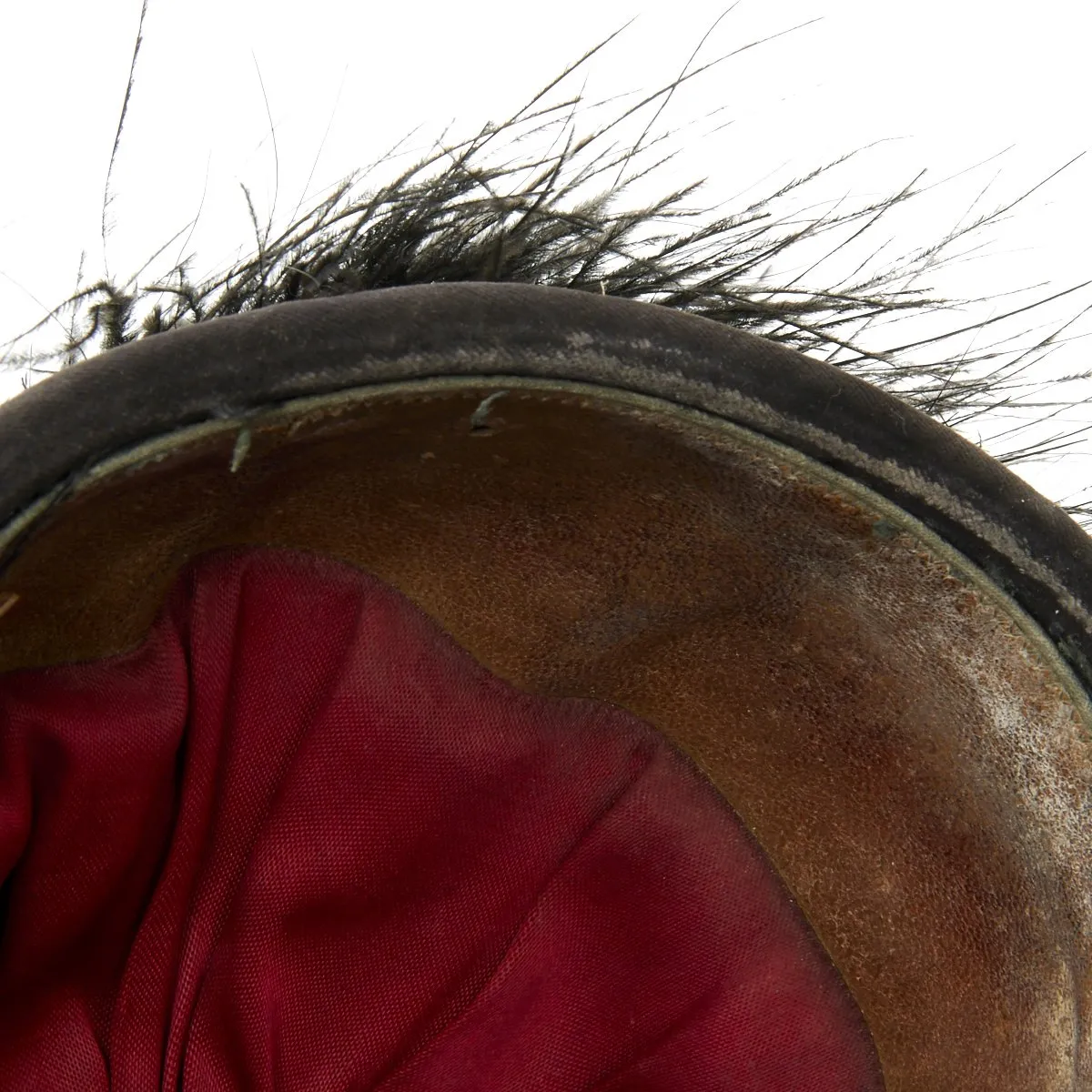Original British Early 20th Century Scottish Regimental Feather Bonnet - Size 7 3/8