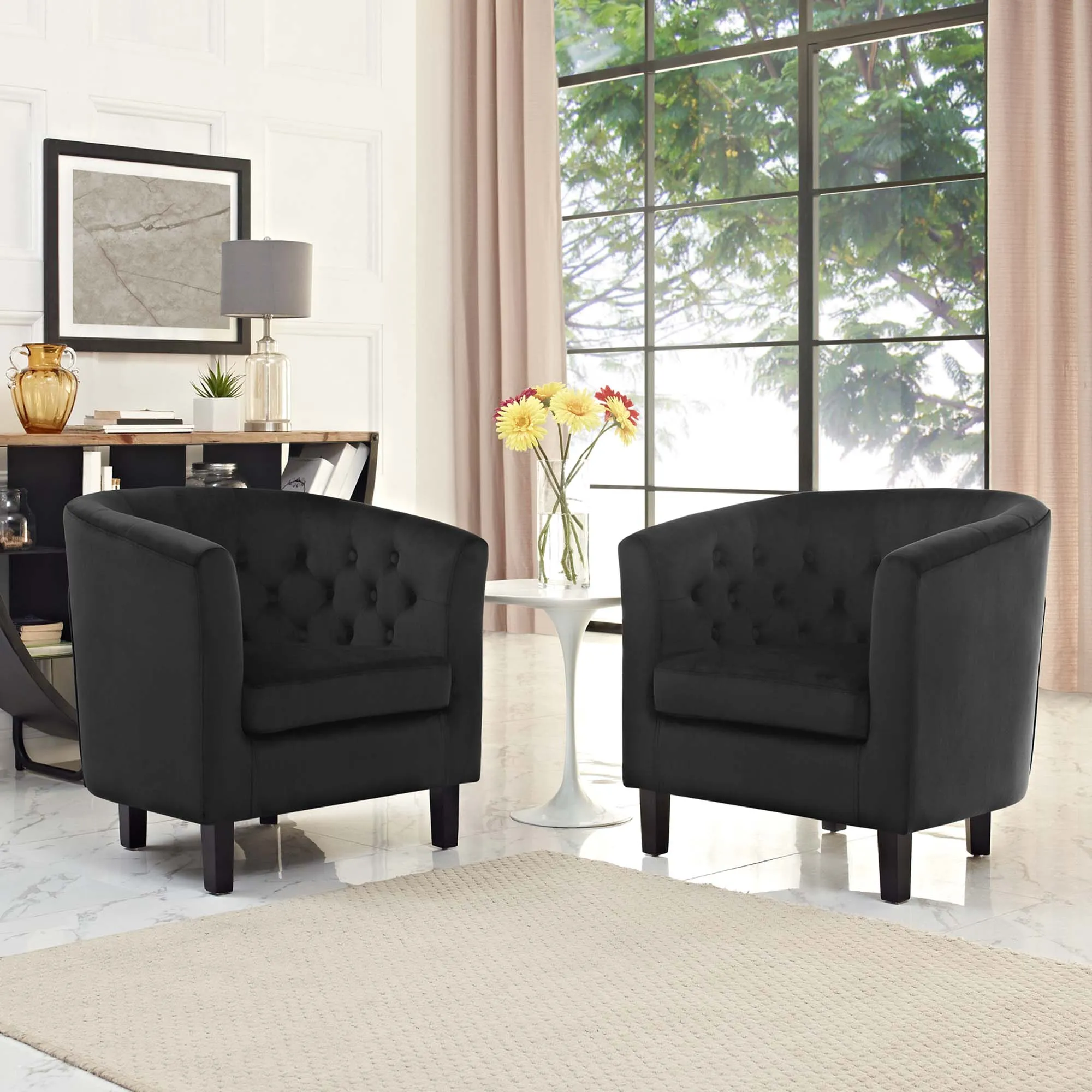 Prospect 2 Piece Performance Velvet Armchair Set by Modway
