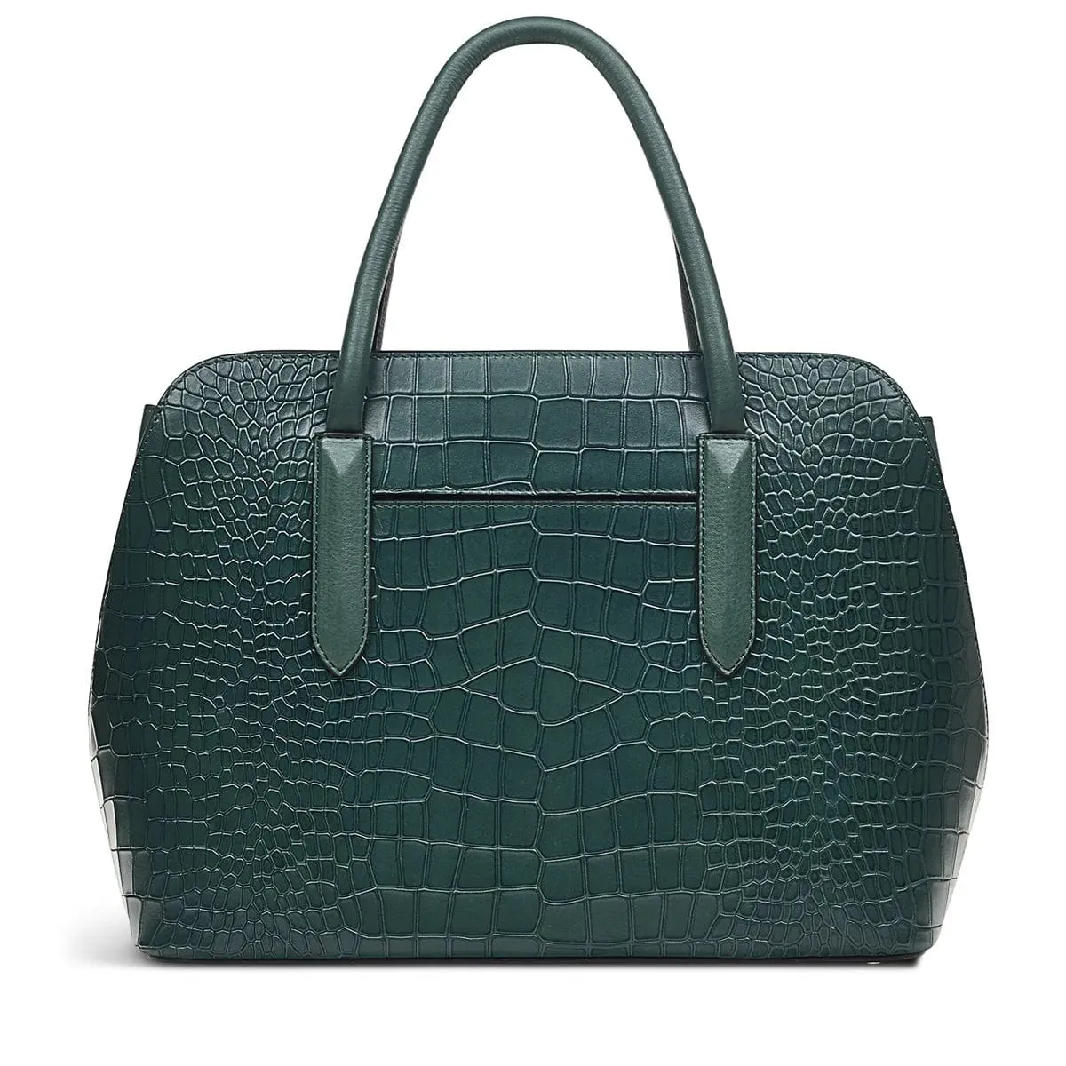 Radley Liverpool Street 2.0 Croc Ziptop Bag Green