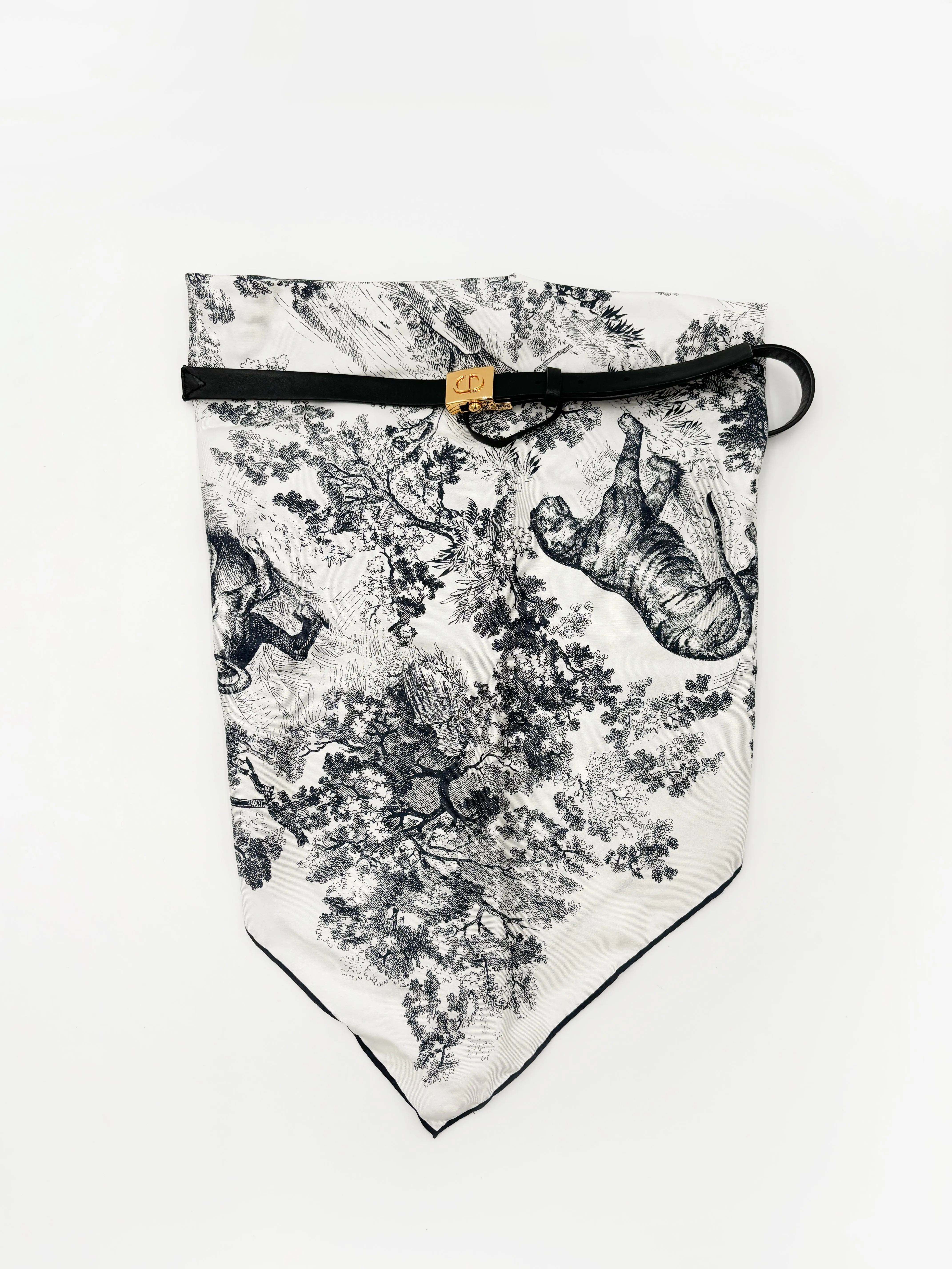 Silk Scarf Top