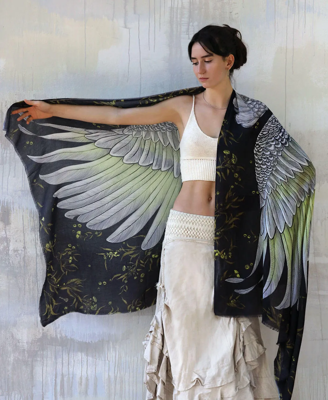 White Cockatoo Shawl