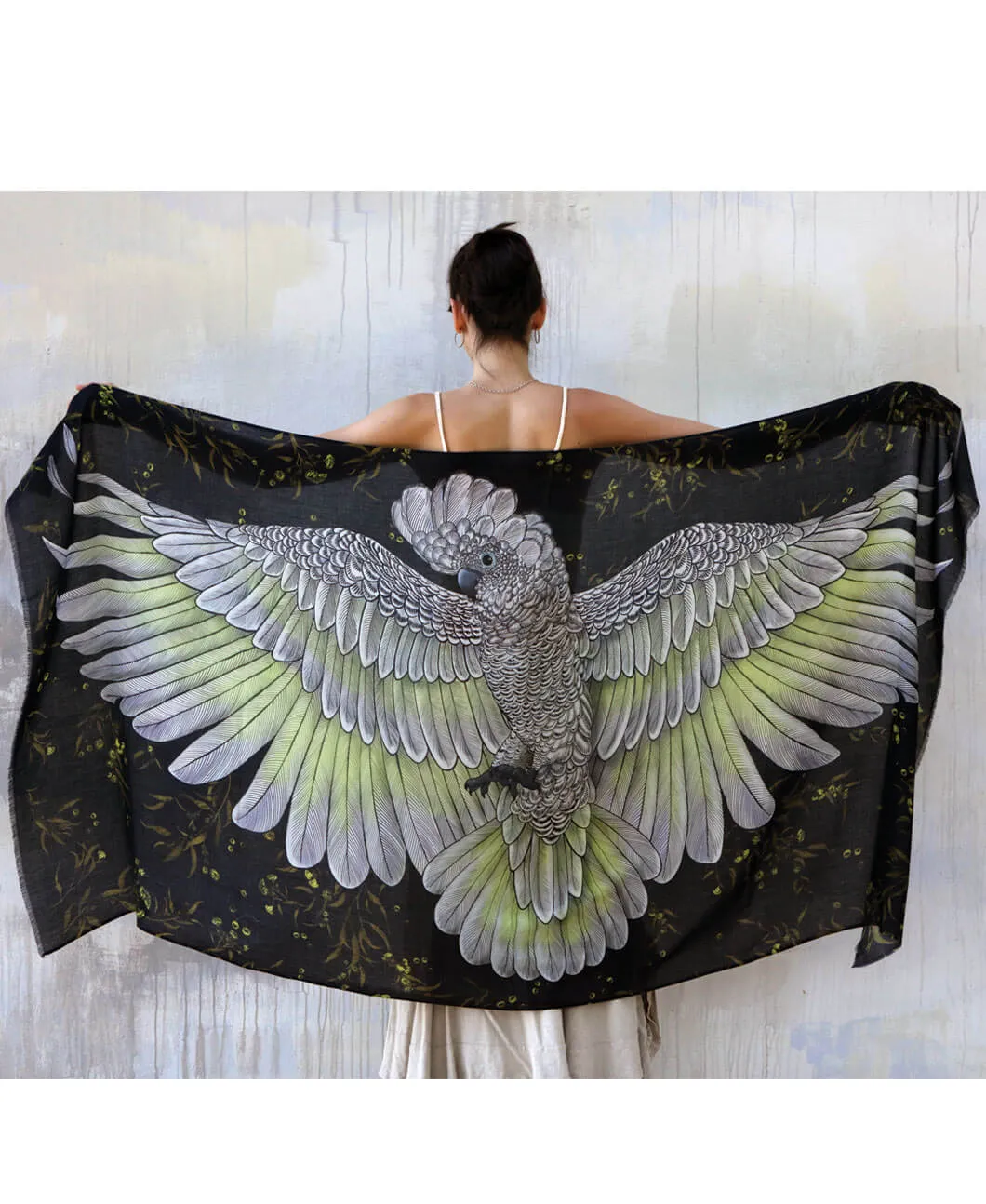 White Cockatoo Shawl