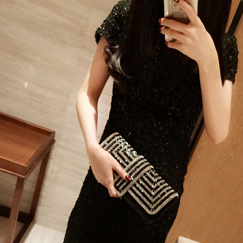 YoReAi Fashion Women Evening Bag Brand Party Banquet Glitter For Ladies Wedding Clutches Handbag Shoulder Bags Chain Bolsas Muje