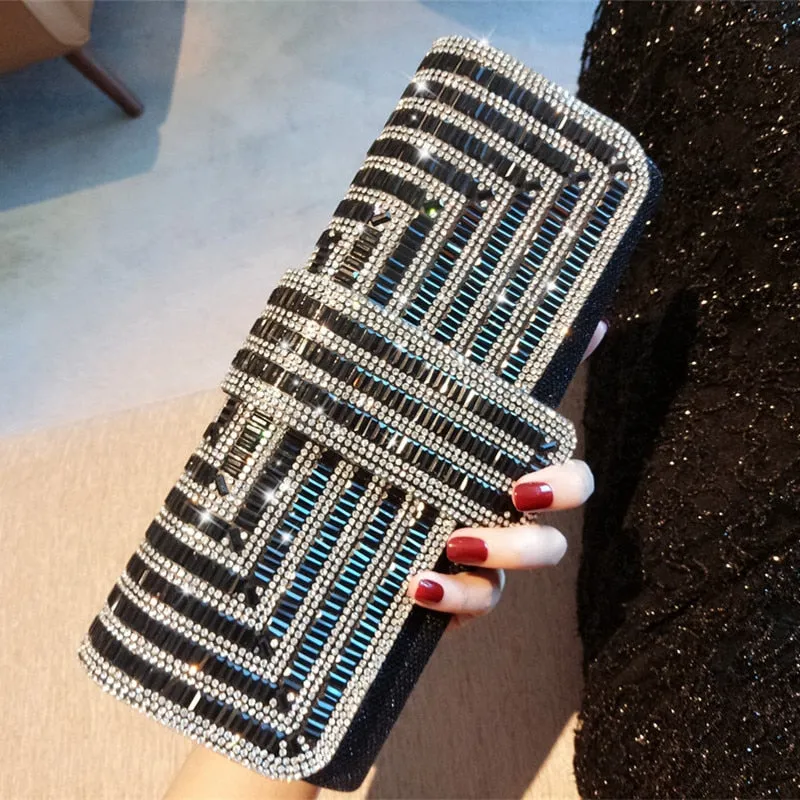 YoReAi Fashion Women Evening Bag Brand Party Banquet Glitter For Ladies Wedding Clutches Handbag Shoulder Bags Chain Bolsas Muje